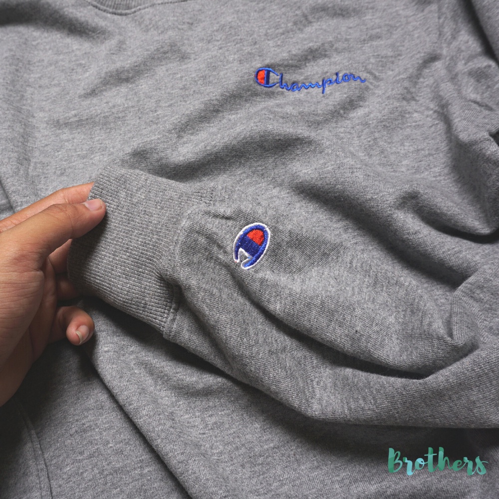 |Xịn rẻ| Áo nỉ / sweater Champion đơn giản dễ phối đồ, chất nỉ cao cấp mặc đã lắm ạ