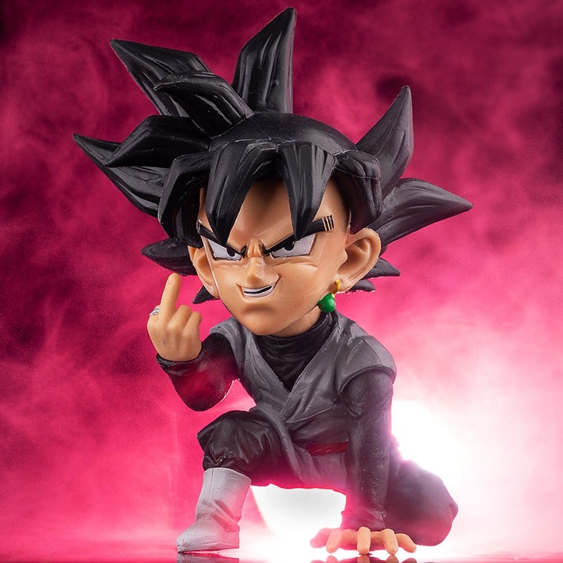 Mô Hình đồ chơi Dragon Ball Z nhân vật BLack goko rose super saiyan songoku Dòng GK Blackgoku chibi bảy 7 viên ngọc rồng