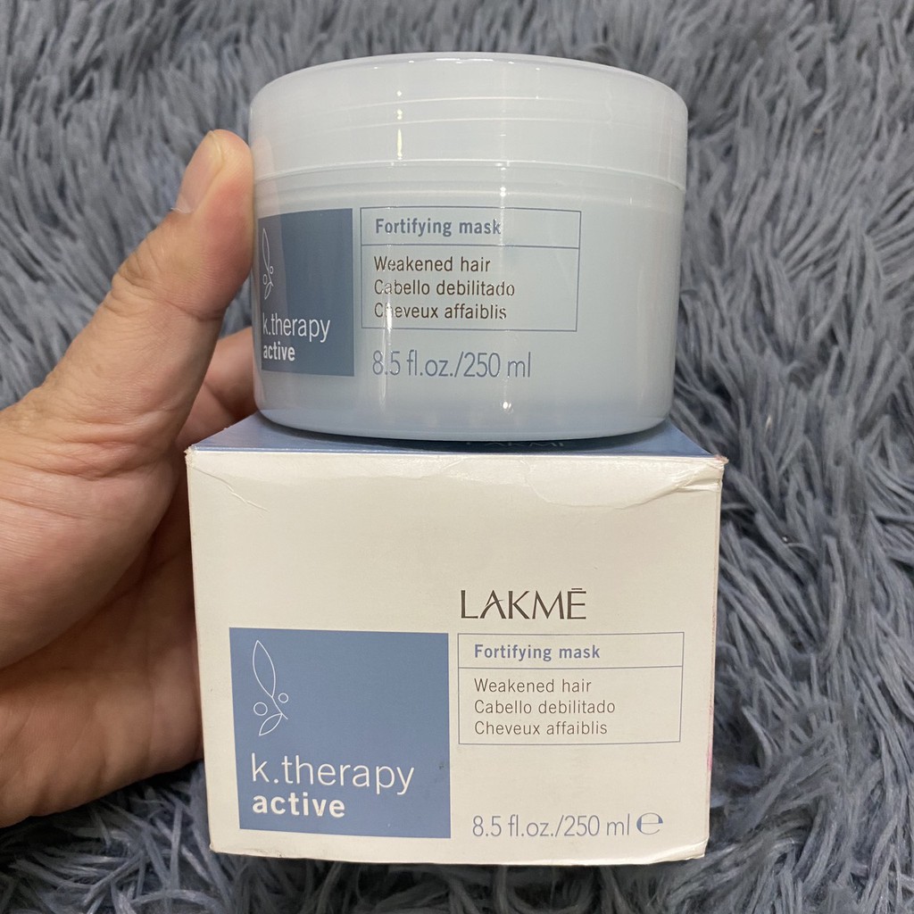 🇪🇸Lakme🇪🇸 Mặt nạ chống rụng Lakme K.Therapy Fortifying Mask 250ml