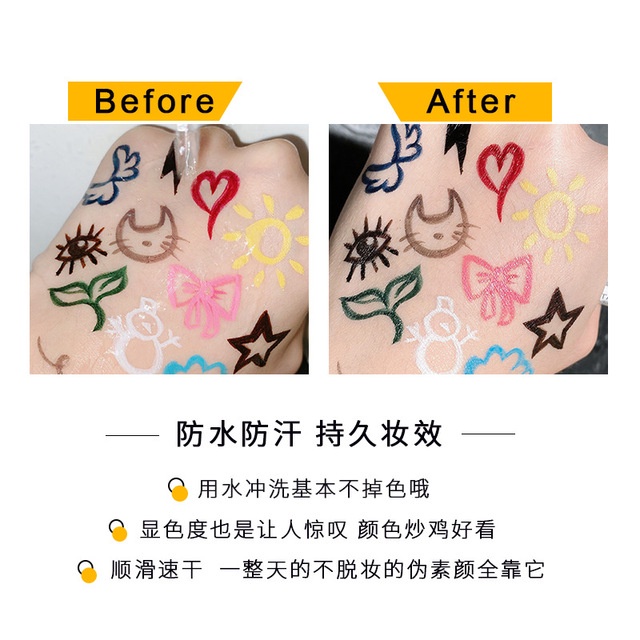 Bút Kẻ Mắt Nước Nhiều Màu Faiccia Đầu Mảnh Siêu Bền Steal Star Cat Nội Địa Trung | BigBuy360 - bigbuy360.vn