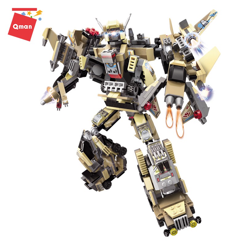 Bộ đồ chơi xếp hình thông minh cho bé QMAN 3103 : Đại tá bão cát