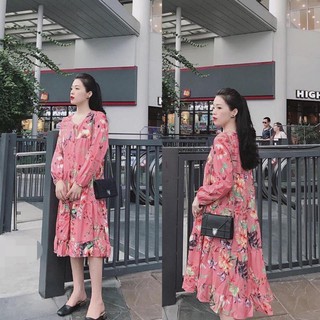 Đầm maxi hoa lai bèo siêu hit hot mã nf03065265