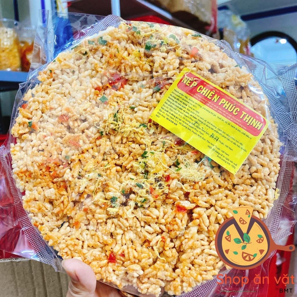 Cơm cháy chà bông l Nhập ANVA5K Giảm 5K l niếp chiên chà bông Phúc Thịnh thơm ngon giòn ăn mê ngay - 14020082