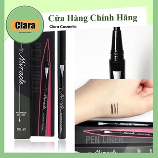 Dạ Kẻ Mắt Cellio Miracle Waterproof [CHÍNH HÃNG] Clara Cosmetic*
