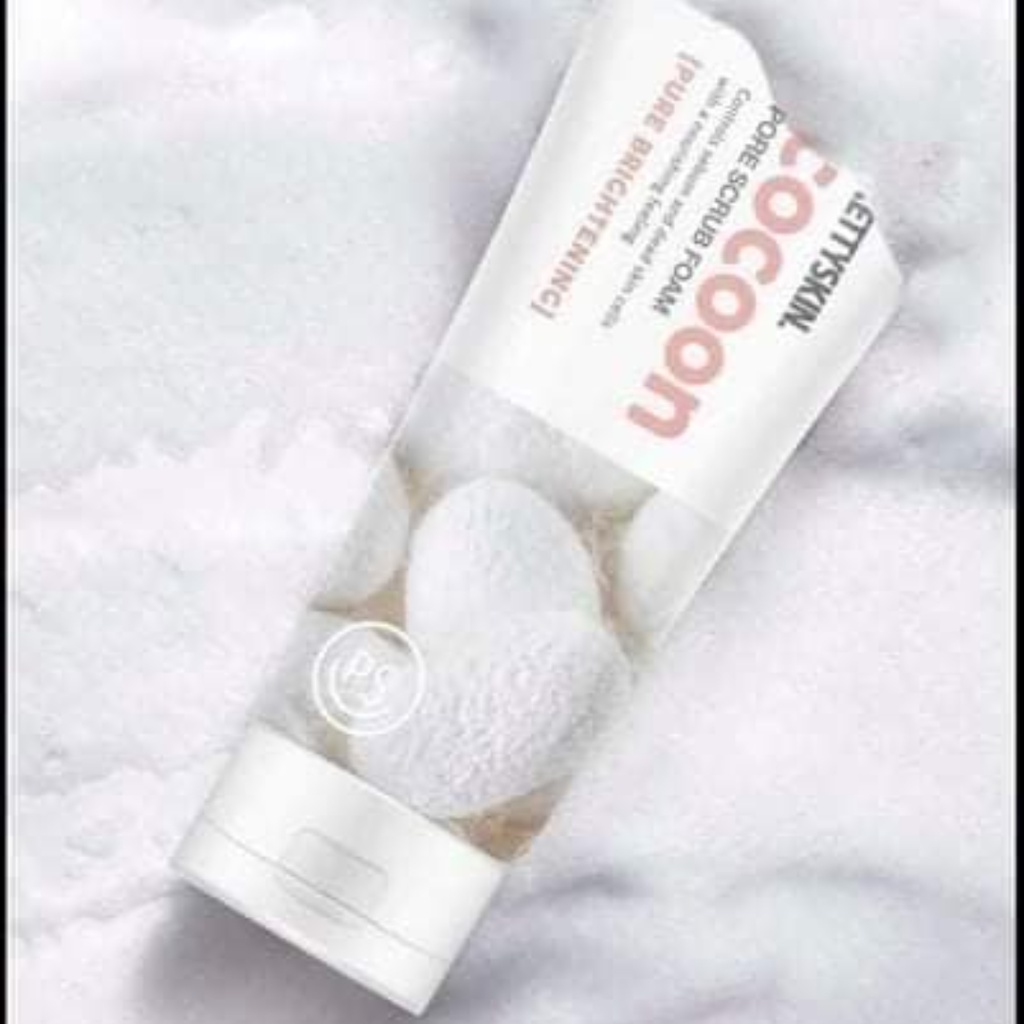 Sữa Rửa Mặt Kén Tằm PrettySkin Cocoon Pore Scrub Foam - 150ml