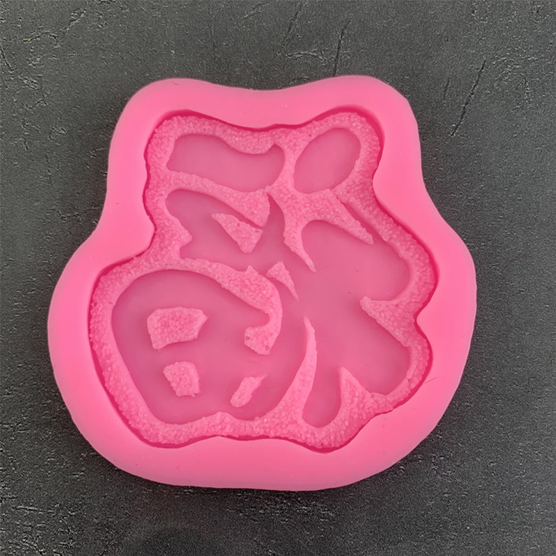 Aoto Khuôn Làm Kẹo Sô Cô La Bằng Polymer 3D DIY Sáng Tạo Phong Cách Trung Hoa