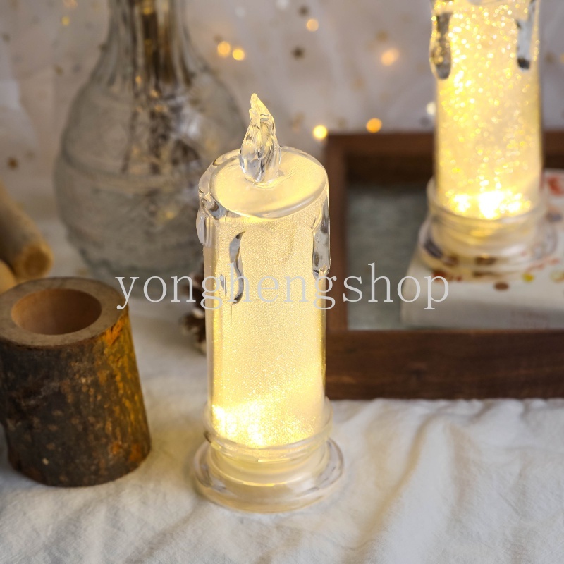 Đèn LED Hình Nến DIY Sáng Tạo Lãng Mạn Trang Trí Nhà Cửa/Sự Kiện