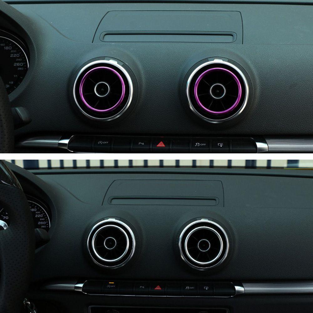 MAG Set 4 Vòng Trang Trí Lỗ Thông Gió Xe Hơi Audi A3 8V 2013-2017