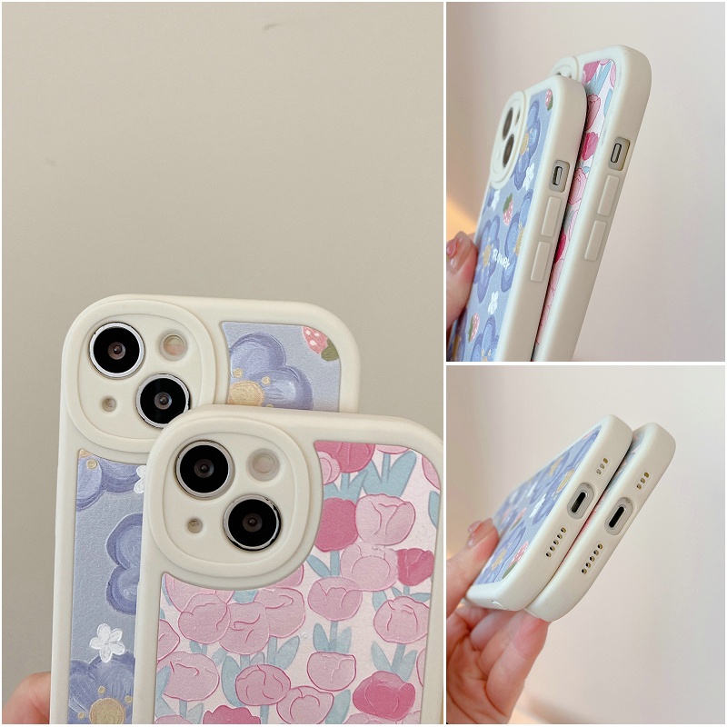 Xiaomi Redmi 10C 10 9S 9T 9C 9A Note 11S 10S 10 9 8 7 Pro mi POCO X3 NFC F3 M3 11 Lite 10T Pro 4G 5G strawberry flowers tulip bear Skin Shockproof Soft Phone Case Full camera protector Back Cover DY 39