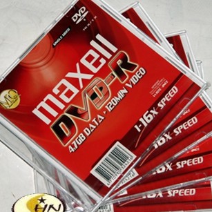(SALE) Đĩa trắng Maxell Chính Hãng,đĩa CD/DVD kèm vỏ đựng mica