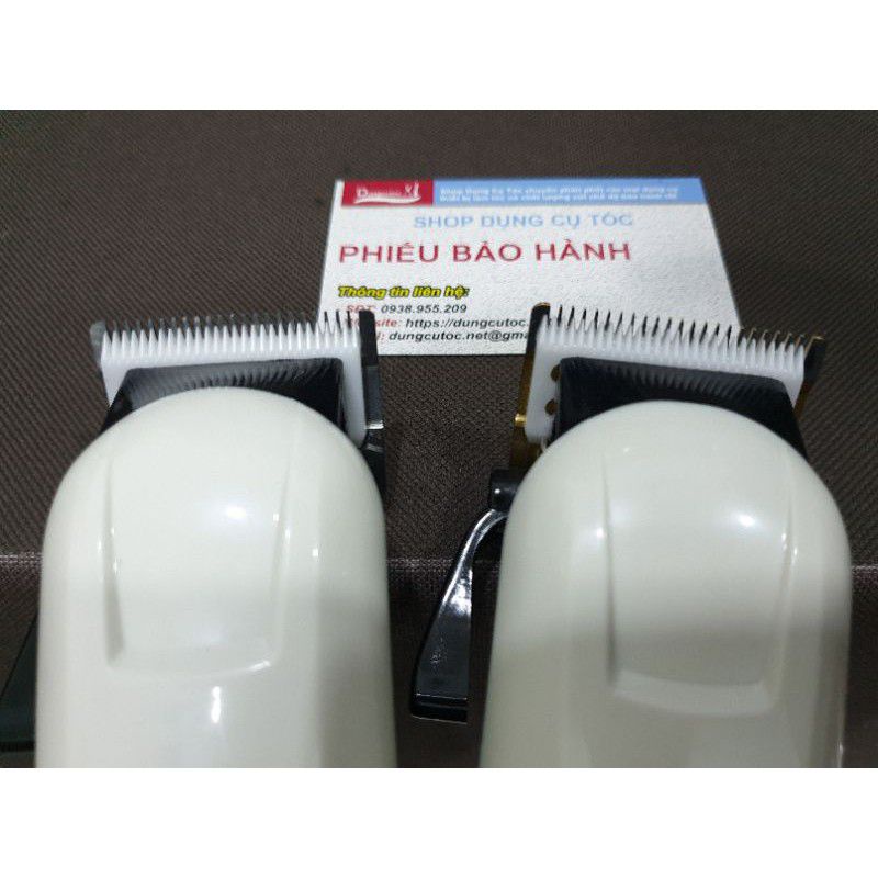 Lưỡi Sứ Đơn Cao Cấp Cho Tông Đơ. Bộ 2 Lưỡi Wahl Mark Lắp Cho Tông Đơ Wahl, Kemei, Suker, Phaeton.