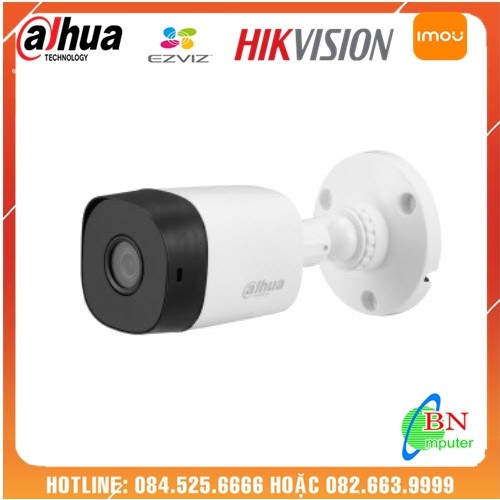 Camera analog Dahua HAC-B1A21P 2.0Megapixels dạng thân nhựa | BigBuy360 - bigbuy360.vn