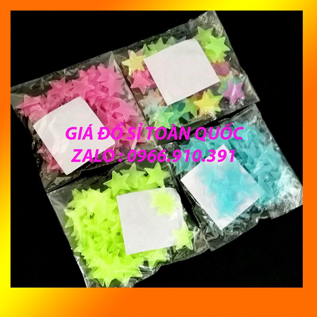 [1 GÓI 100C]Sao dạ quang phát sáng dán tường [ SAO PHÁT SÁNG ]