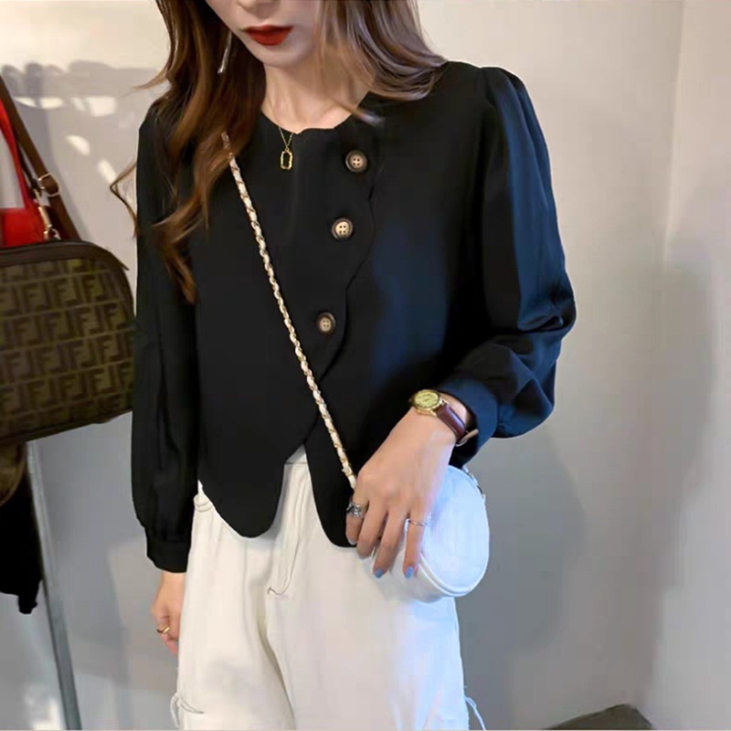 Aó sơ mi nữ kiểu Hàn Quốc đẹp dễ thương ulzzang tay dài bigsize form rộng đẹp kiểu công sở M-8