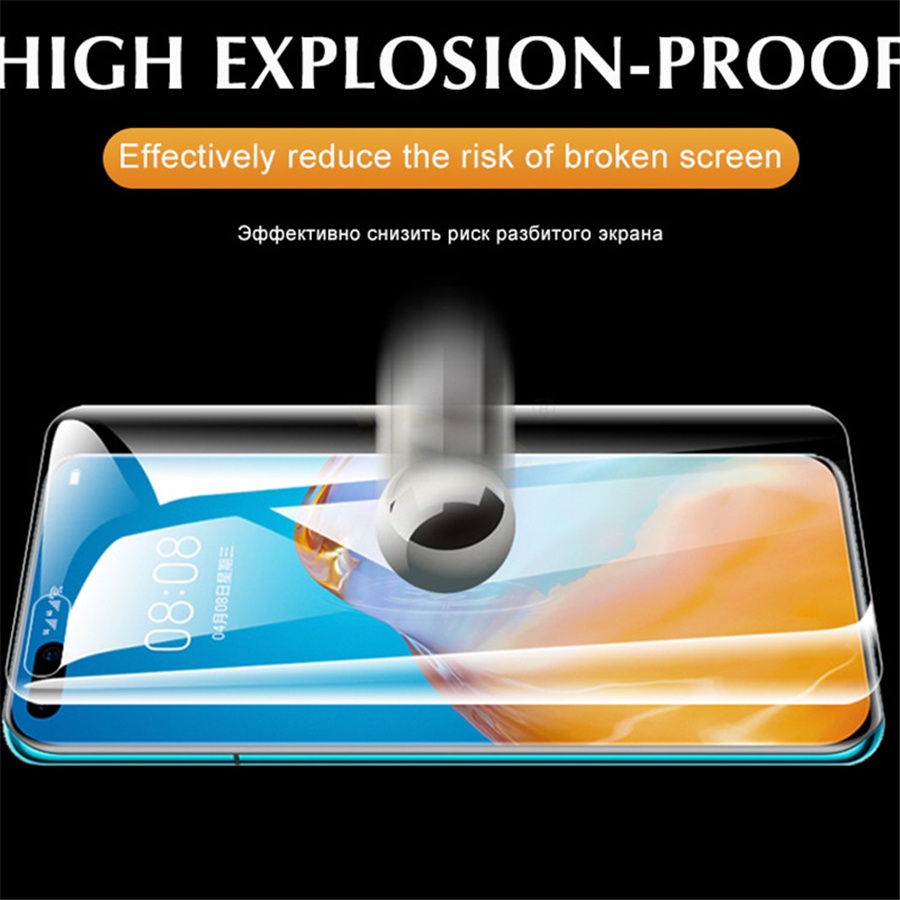 Dán Film dẻo Miếng dán màn hình PPF trong suốt Full Màn cho Huawei P40 P30 P20 Lite Pro Mate 20 X Nova 3i 5T 7 Se 7i 8i Honor 8X Y7a Y7P Y5P Y6P Y6s Y9s Y9 Prime Y7 Pro Y9 2019