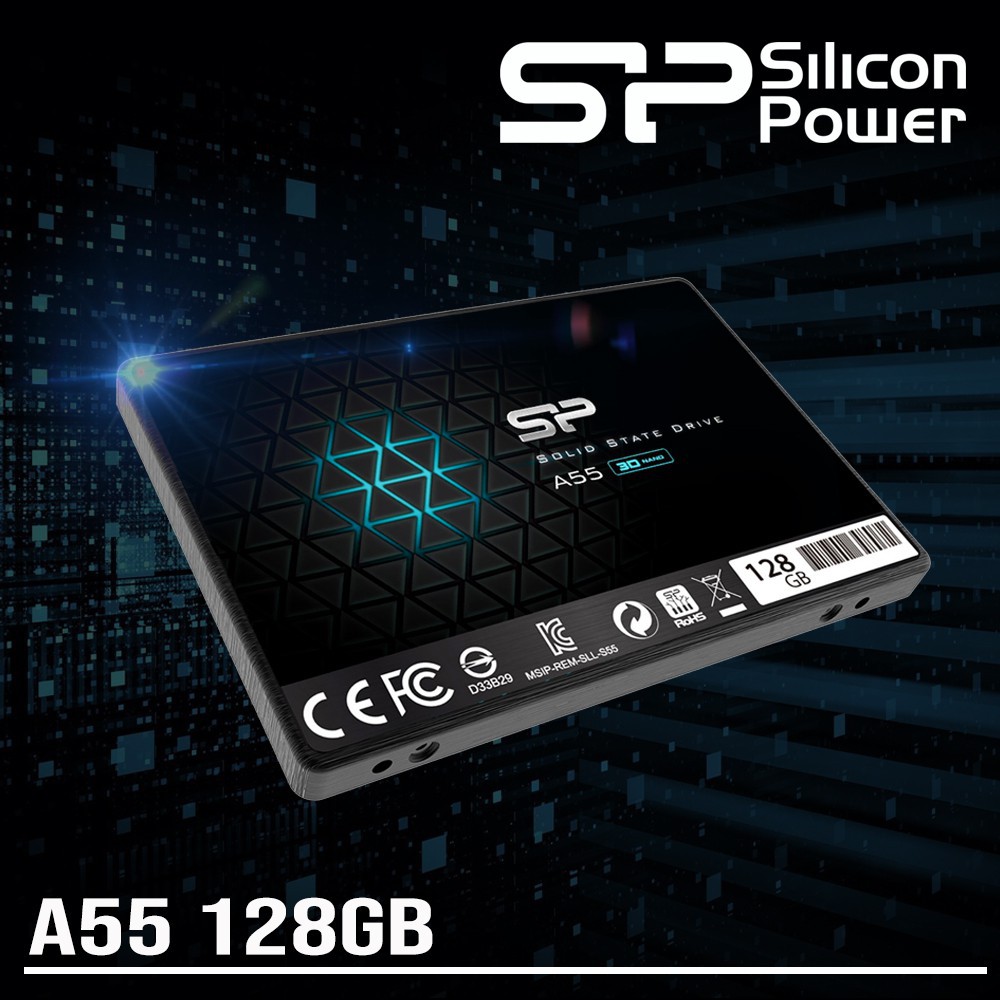 Silicon Power Ssd Ace A55 128gb Sata Iii 2.5 "3D Tlc