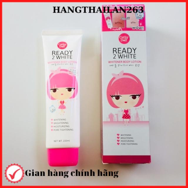 Sữa dưỡng thể ready 2 white cathy doll thái lan