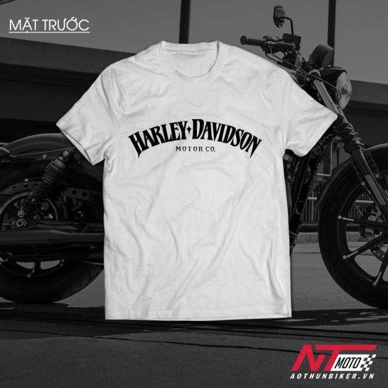 Áo Thun Biker - Harley Davidson 02 Unisex Nam Nữ tay ngắn có Big Size Cho