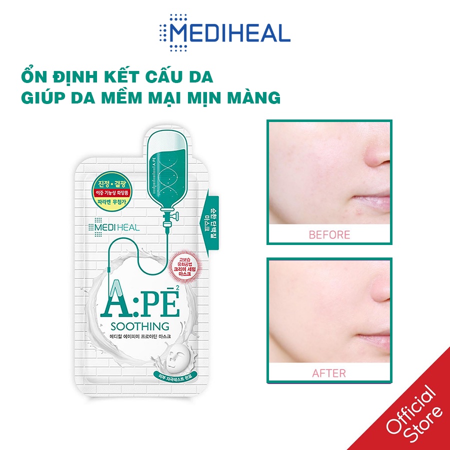 [Nhập mã COSMH22 giảm 8%]Mặt Nạ chăm sóc da Da Mediheal Proatin Mask 25ml