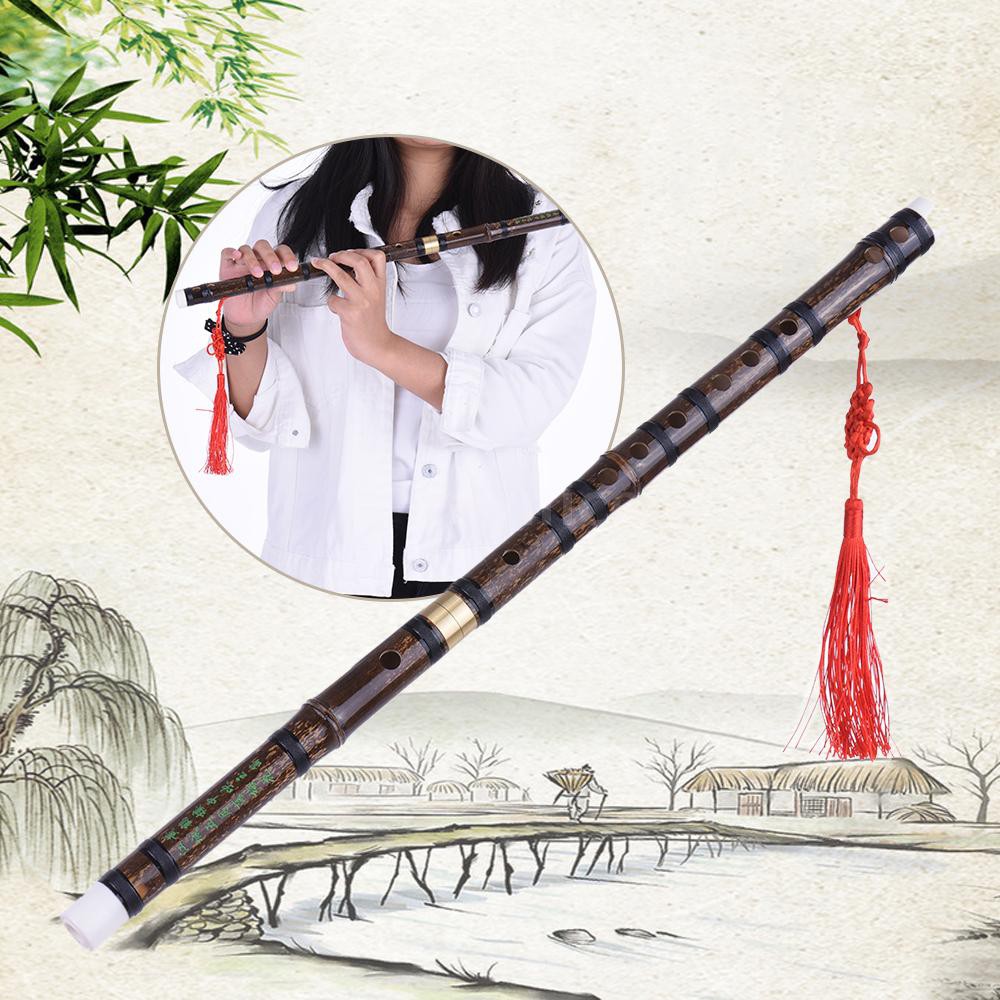 Sáo trúc 2 phần thiết kế phong cách Trung Hoa