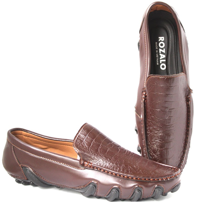 [Mã LTP50 giảm 50000 đơn 150000] Giày lười nam đế cao su Rozalo R6832 | BigBuy360 - bigbuy360.vn