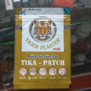 Miếng dán giảm đau con hổ tika - patch