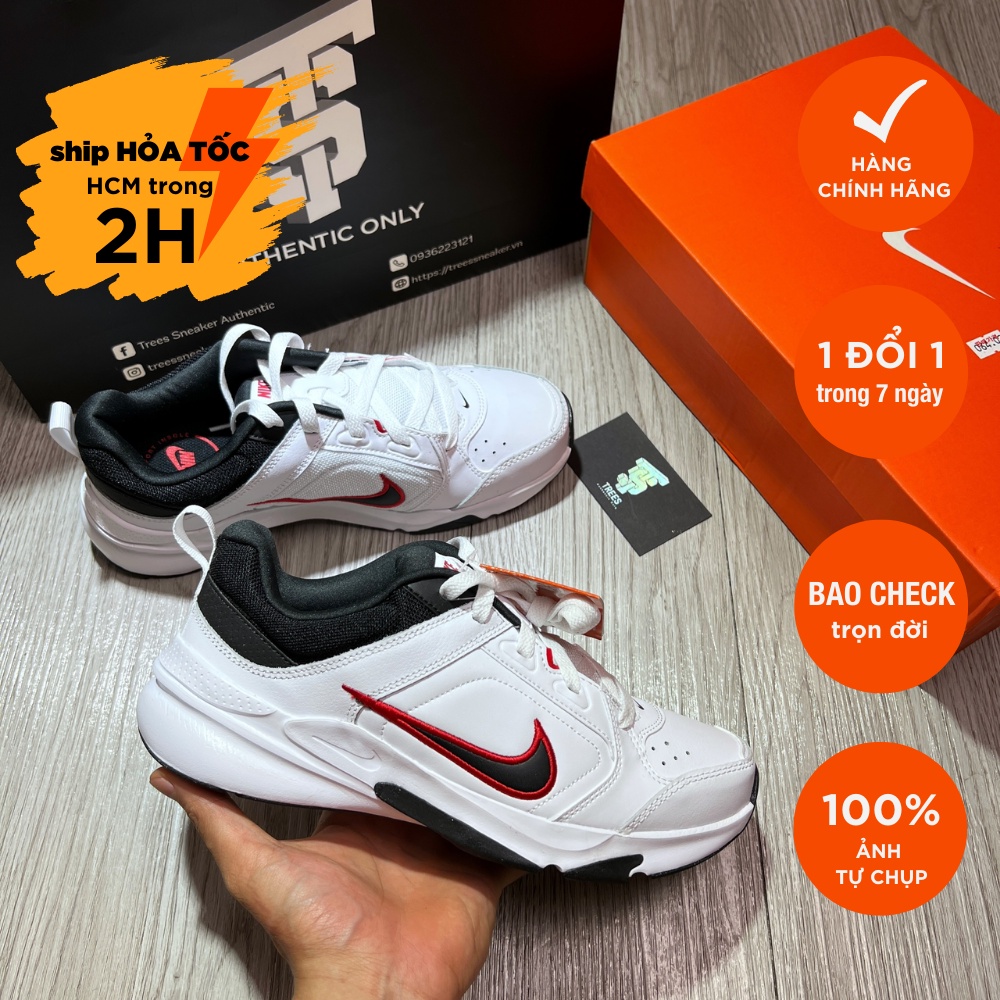 Giày thể thao NIKE DEFY ALL DAY WHITE UNIVERSITY RED BLACK