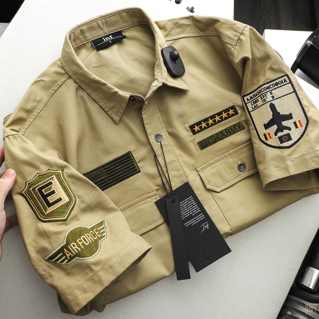 Áo Sơ Mi INF Cargo Logo 4M | BigBuy360 - bigbuy360.vn