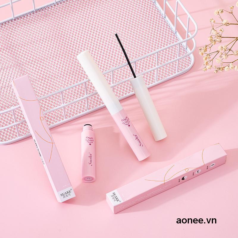✨✨Mascara Siêu Mảnh Tơi Mi Lameila Skinny Microcara Vỏ Hồng, Chuốt Mi Siêu Mảnh Tơi