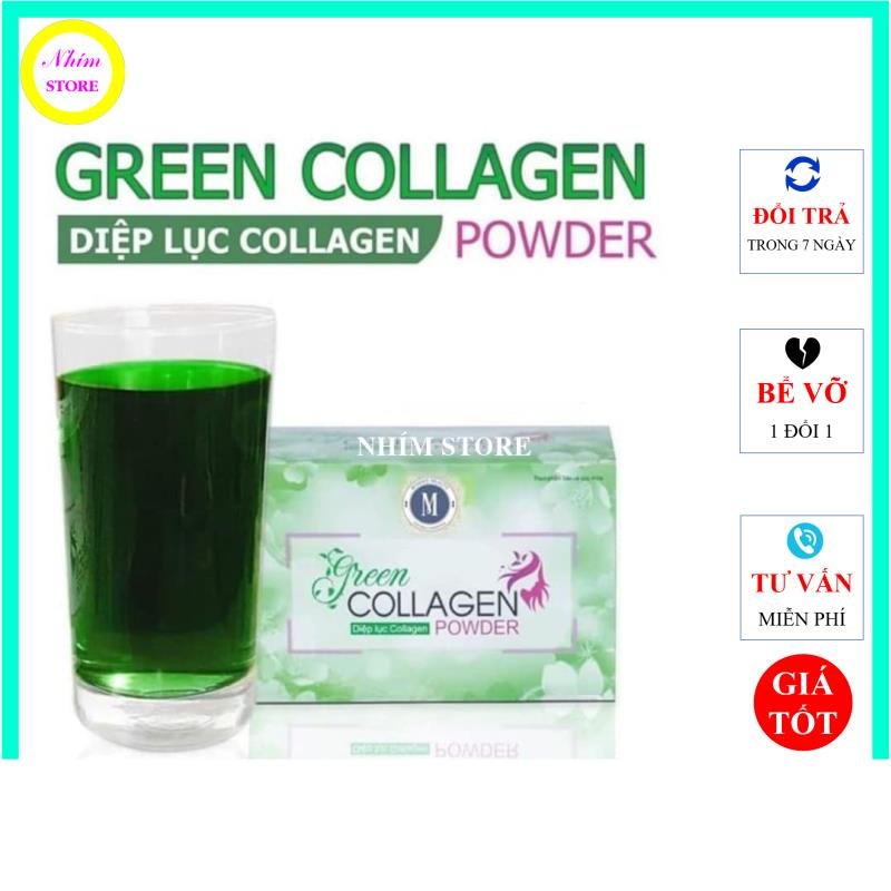 Diệp lục Collagen (Hộp 30 gói x 3g)