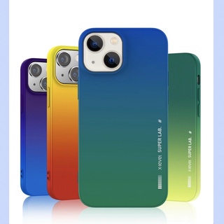 Ốp X-Level cao su chống bẩn ánh cầu vồng ip12 pro max/ ip13 pro max