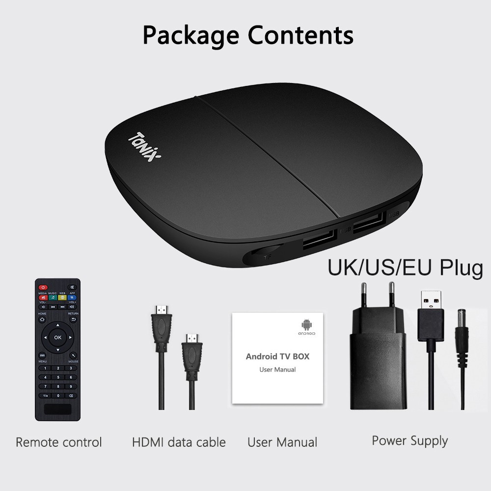 Android TV Box Tanix A3 4K UltraHD Android 10.0