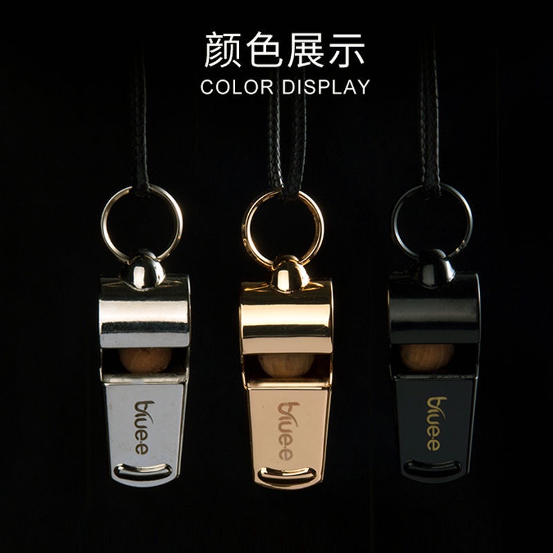 Bluee Còi Trọng Tài Thể Thao Bằng Đồng Nguyên Chất Lượng Cao BL1104