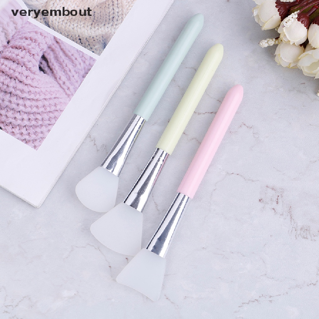 1 Cọ silicone Phẳng Quét Mặt Nạ Chăm Sóc Da