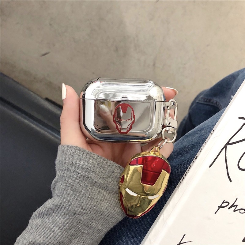 Ốp Bảo Vệ Hộp Đựng Tai Nghe Airpods 1 / 2 Hình Iron Man Thor Xinh Xắn | BigBuy360 - bigbuy360.vn