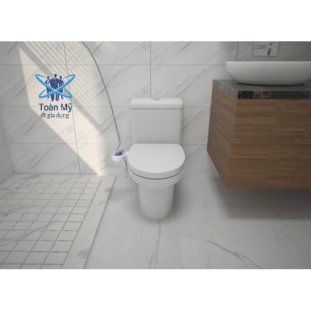 Vòi rửa vệ sinh thông minh Luva Bidet LB-201 - 1 chế độ lạnh - Nhựa ABS siêu bền, không dùng điện