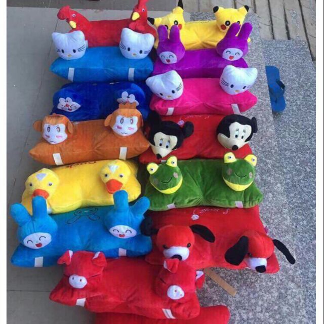 gối đi xe máy 2 đầu