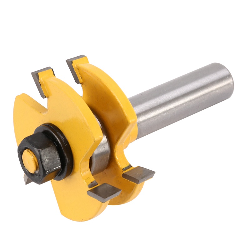 Bộ 3 Mũi Phay Router 3 Răng Chữ T 45 Độ Chuyên Dụng Chế Biến Gỗ