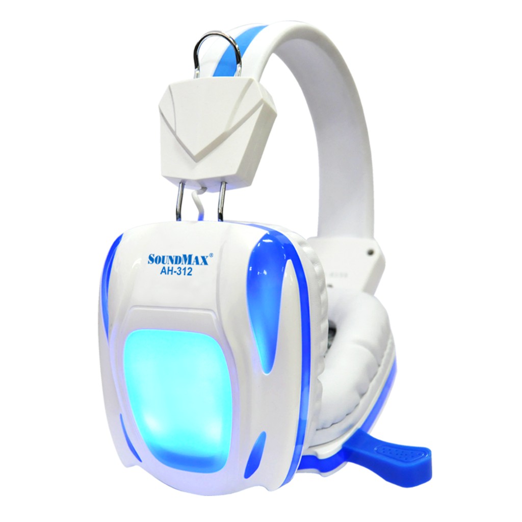 Tai Nghe Gaming Chụp Tai Headphone Có Dây SOUNDMAX AH-312 - Tai Nghe Nhạc Có Mic Máy Vi Tính Laptop | BigBuy360 - bigbuy360.vn