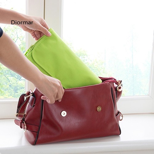 DOM_Waterproof Outdoor Travel Make Up Storage Clutch Handbag Foldable Hanging Bag
