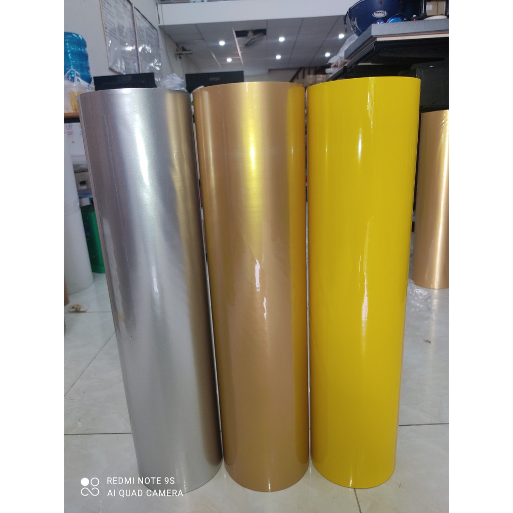 Decal PU khổ 60  ép nhiệt lên áo