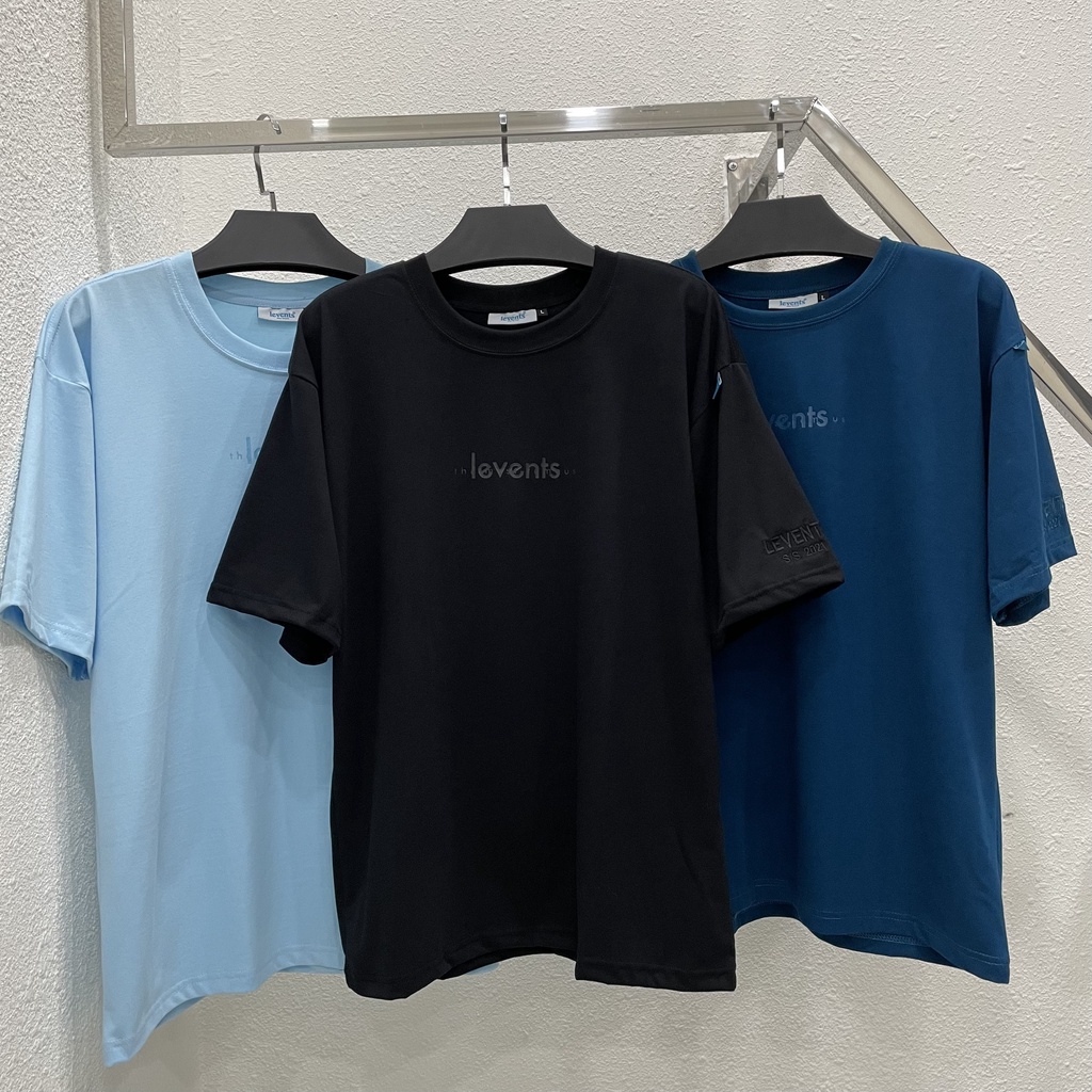 Áo thun Tee Levents CAPSULE Logo Nam nữ Full tag Unisex phong cách Ulzzang - Gin Store