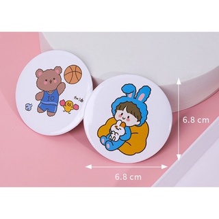 combo 2 gương mini hàn quốc