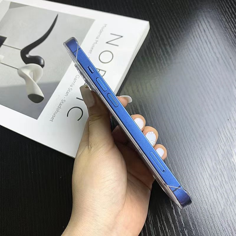 Ốp Điện Thoại Acrylic Cứng Trong Suốt Siêu Mỏng Tản Nhiệt Cho iPhone 13 12 11 Pro MAX XS MAX XR X 7 8 Plus