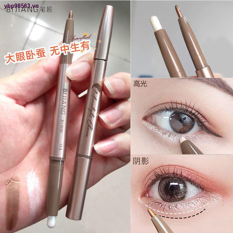 Bút phấn mắt tơ tằm hai đầu ánh ngọc trai lụa ba chiều độ bóng cao làm sáng da cho người mới bắt đầu
 | BigBuy360 - bigbuy360.vn