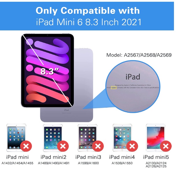 Kính Cường Lực Bảo Vệ Màn Hình Chống Nhìn Trộm Siêu Mỏng Không Nhìn Trộm Cho iPad Mini 6 8.3-inch 2021