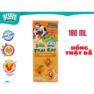 THÙNG 48 HỘP SỮA KUN TRÁI CÂY CÁC VỊ/