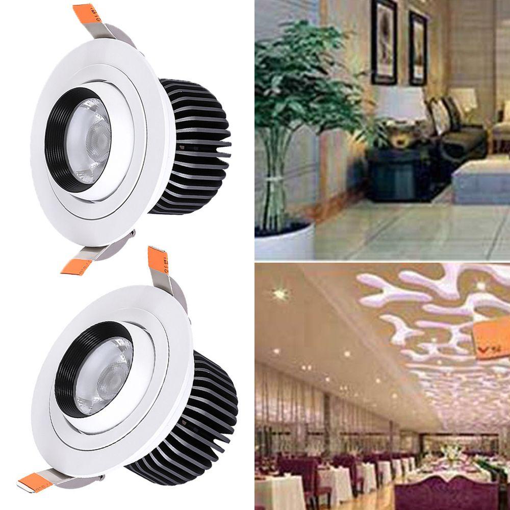 Đèn LED Âm Trần COB 6000K Ánh Sáng Trắng Chất Lượng Cao