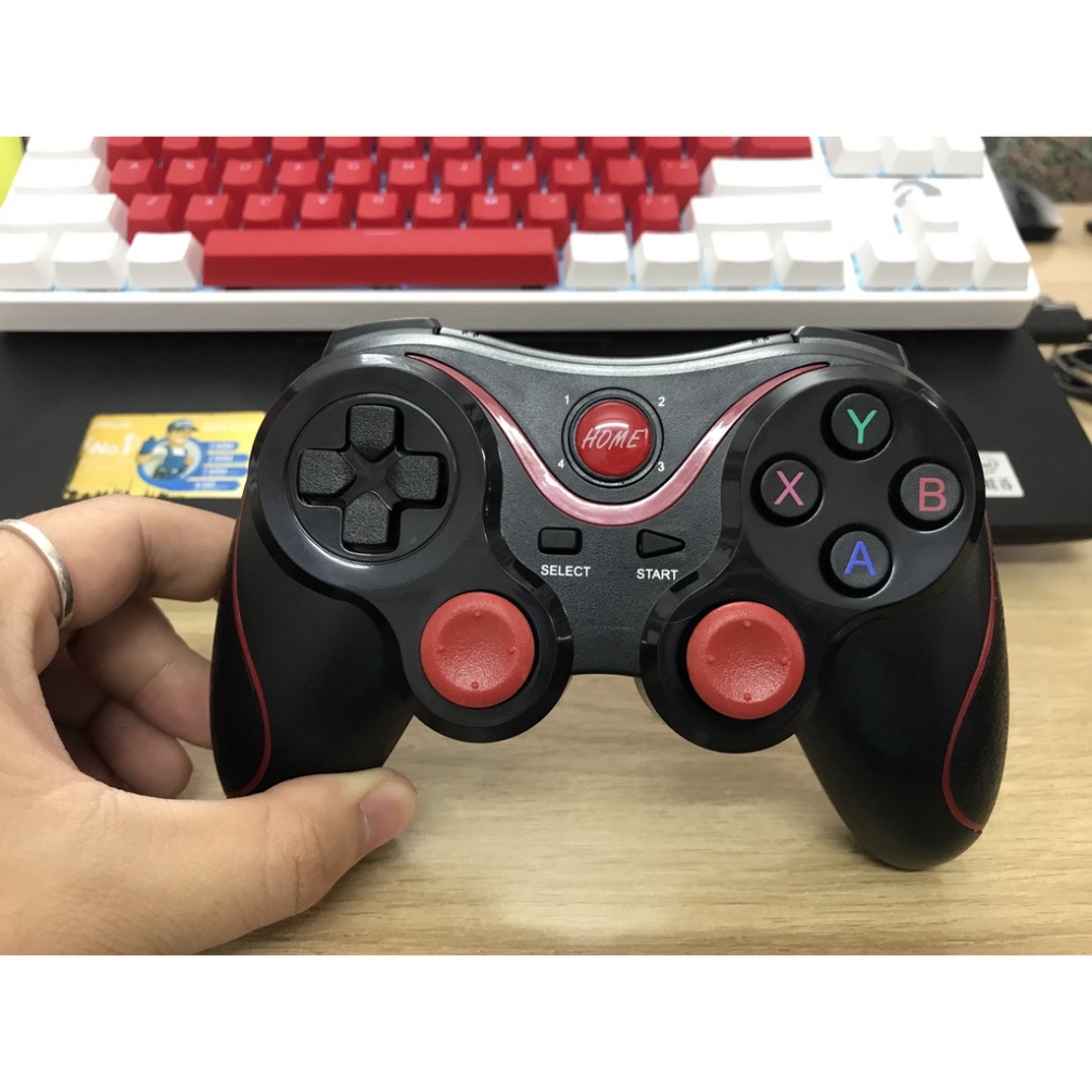 Tay cầm chơi game không dây cho điện thoại có giá đỡ - Tay cầm X3-T3 giá rẻ