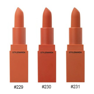 Son thỏi ❤️CHINH HÃNG❤️ 3CE Matte Lip Color - Hàn Quốc - Full màu #229, #230, #231